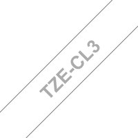 White Brother cleaning tape with "TZE-CL3" printed diagonally in gray text.