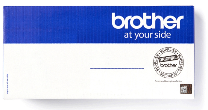 Blue and white box labeled "Brother" with the slogan "at your side," containing the D0096U001 Fuser Kit for HL-L 6300 DW/DWT series printers, featuring an original seal.