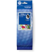 Blue Brother LC-528XLBK black ink cartridge packaging with droplet icon, ultra high-capacity, 12K pages.