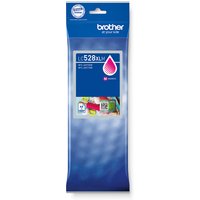 Blue Brother LC-528XLM magenta ink cartridge packaging with droplet icon and 10K pages capacity label.