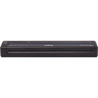 Black Brother PJ883 thermal mobile printer with sleek design, featuring control buttons and wireless connectivity.