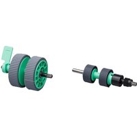 Brother PRKA2001 Roller with green and gray wheels, metal shaft, and adjustable handle.