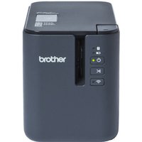 Black Brother PT-P950NW label printer with control buttons and Wi-Fi indicator on the front panel.