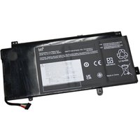 Black BTI 67Wh 4-cell battery for Lenovo Yoga 15, rectangular shape with connector cable and printed specifications.