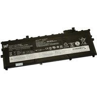 Black BTI 3-cell battery for Lenovo ThinkPad X1 Carbon G5 with white label and connector ports.
