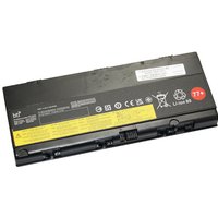 Black BTI 01AV477 90Wh 6-cell battery with yellow label for THINKPAD P50, P51, P52 laptops.