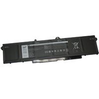 Black BTI 053XP7 97Wh 6-cell battery for Dell Latitude laptops, rectangular with label and safety icons.