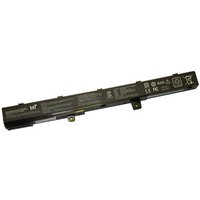 Black BTI 37Wh 4-cell battery for Asus X451 X551, rectangular shape with connector and printed specifications.
