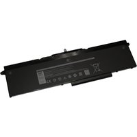 Black BTI 97Wh 6-cell laptop battery with label and connector for Dell Latitude and Precision models.
