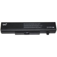 Black BTI 48Wh 6-cell battery for Lenovo Thinkpad with white text and connector on the side.