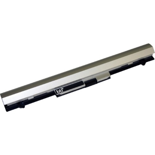 Replacement Li-Ion notebook battery for HP ProBook 430 G3 and 440 G3, featuring a sleek silver casing with a black connector and BTI branding.