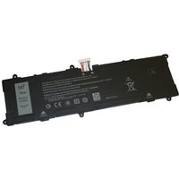 Black BTI 2-cell battery for DELL Venue 11 Pro 7140, rectangular shape with white connector and printed specifications.