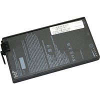 Black BTI 24Wh 3-cell battery for GETAC V110, rectangular with printed text and connector on the side.
