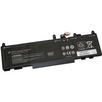 Black BTI 3 cell replacement battery for HP ZBOOK FIREFLY 16 G11 with connector and safety icons.