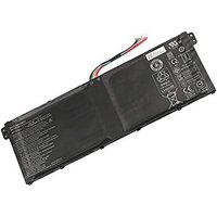 Black BTI 37Wh 2 cell battery for Acer laptops, rectangular shape with connector wires and printed specifications.