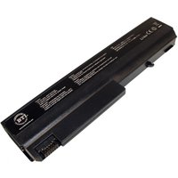 Black BTI 48Wh 6-cell battery with white text, rectangular shape, compatible with HP Business Notebook models.