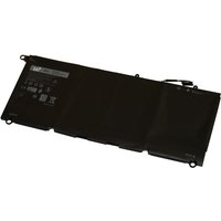 Black BTI 4-cell 60Wh laptop battery for Dell XPS 13 9360, rectangular with connector cable and label.