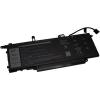 Black BTI 52Wh 4-cell battery for Dell Latitude 7400 2in1, rectangular with connector cable and printed specifications.