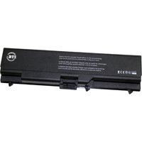 Black BTI 6-cell battery for Lenovo Thinkpad with white text and connector on one side.