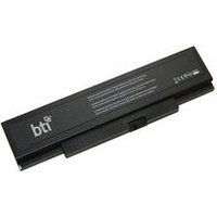 BTI 45N1760 compatible black laptop battery with BTI logo and text, rectangular shape, 18-month warranty.