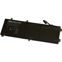 Black BTI 56Wh 3 cell laptop battery with connector cable, rectangular shape, compatible with various Dell models.