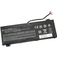 Black rectangular BTI 57.2 4-cell battery for Acer Predator Trit, featuring white text and multiple certification logos.