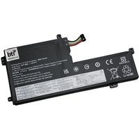 Black BTI 36Wh 3-cell battery for Lenovo V155-15API with white label and connector wires.