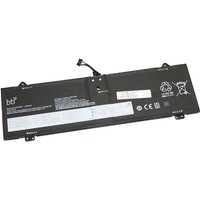 Black BTI 71Wh 4-cell battery for Lenovo Yoga 7-14, rectangular with white label and connector cable.