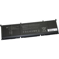 Black BTI 6 cell replacement battery for ALIENWARE M16 R2 with printed specifications and safety icons.
