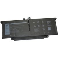 Black BTI 7YX5Y 39Wh 3-cell battery for LATITUDE 7310, rectangular with labels and connector on top edge.