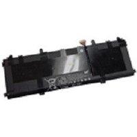 Black BTI 84.0 6 cell battery for HP Spectre X360, rectangular with connector and label detailing specifications.
