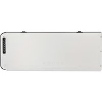 Rectangular silver BTI A1278 battery for MacBook 13-inch, 6-cell, 54Wh, with black connector on one side.