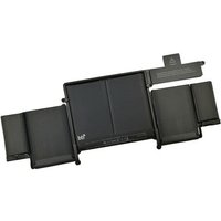 BTI A1493 72Wh 6-cell black battery for MacBook Pro Retina 13in A1502, rectangular with connector tab.