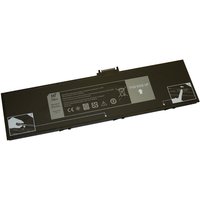 Black rectangular BTI Li-Polymer battery for Dell Venue 11 Tablet, featuring label with specifications and symbols.