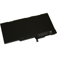 Black rectangular BTI notebook battery with connector tab, compatible with HP E7U24ET models.