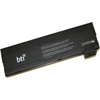 Black BTI notebook battery with white logo and text, rectangular shape, compatible with Lenovo 45N1136 models.