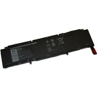 Black BTI 97Wh 6-cell battery for Dell Precision 5750, rectangular with label and connector strip.