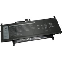 Black BTI 52Wh 4-cell battery for Dell Latitude 9510, rectangular with connector ports and printed specifications.