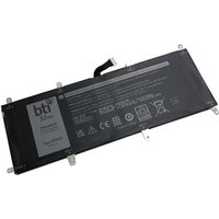 Black BTI 32Wh 2-cell battery for Dell Venue 10 Pro 5056 tablet, rectangular with white label and connector cable.