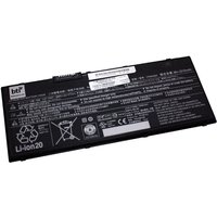 Black BTI FMVNBP247 50Wh 4-cell battery with white text and labels for Fujitsu laptops.