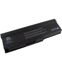 BTI FT080 black 9-cell battery for DELL INSPIRON 1420, rectangular with printed specifications on top.