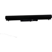 Black BTI 37Wh 4-cell battery for HP Pavilion 14 15 Sleekbook, cylindrical shape with connector slots.
