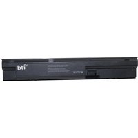 Black BTI 9-cell laptop battery with white text, rectangular shape, compatible with HP ProBook models.