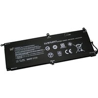 Black BTI KK04029XL-PL 29Wh 4-cell battery with white text and symbols for HP PRO 612 TABLET.