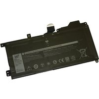 Black BTI KWWW4 38Wh 2-cell battery with label and connector for Latitude 7210.