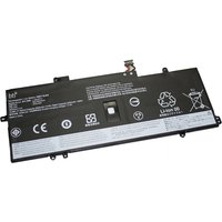 Black BTI L18L4P71 51Wh 4-cell battery for Lenovo X1 Yoga, rectangular with white text and recycling symbols.