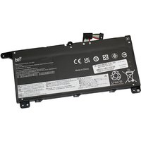 Black BTI L22L3PE0 45Wh 3-cell battery with white labels and connector for Lenovo ThinkBook 14 G6 G7.