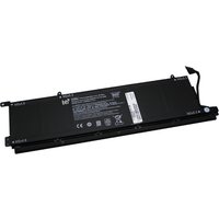 Black BTI 73Wh 6-cell battery for HP OMEN X 2S 15-DG, rectangular with printed specifications and connector cable.