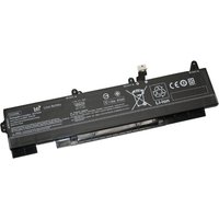 Black BTI 56Wh 3-cell battery with white text and symbols, compatible with HP 850 G7, 855 G7, and ZBOOK FIREFLY 15 G8.