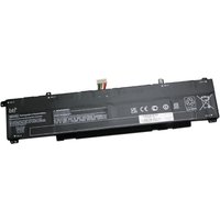 Black BTI 4-cell battery for HP VICTUS, rectangular shape with connector and printed specifications.